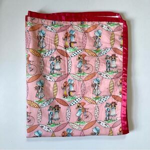 Vintage Holly Hobbit Reversible 60’s Kids Blanket